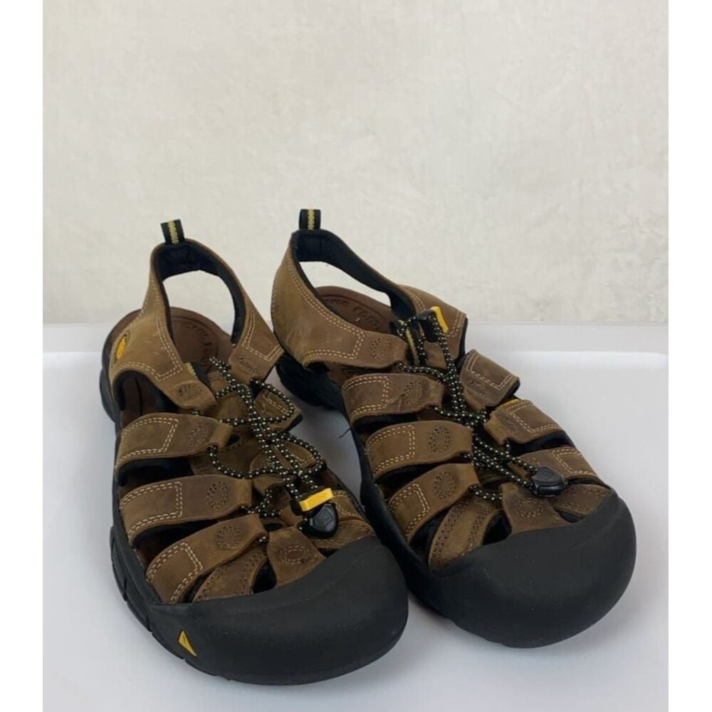 Keen Newport H2 Leather Mens Sandals Size 13 US Comfort Hiking Camping